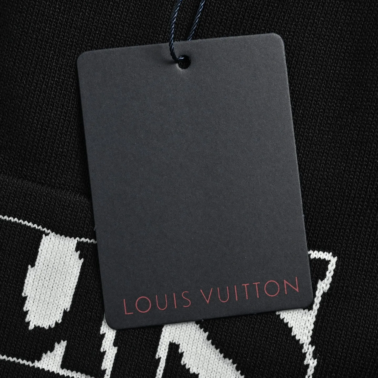 Louis Vuitton/Louis Vuitton letter ghost jacquard knitted short sleeves